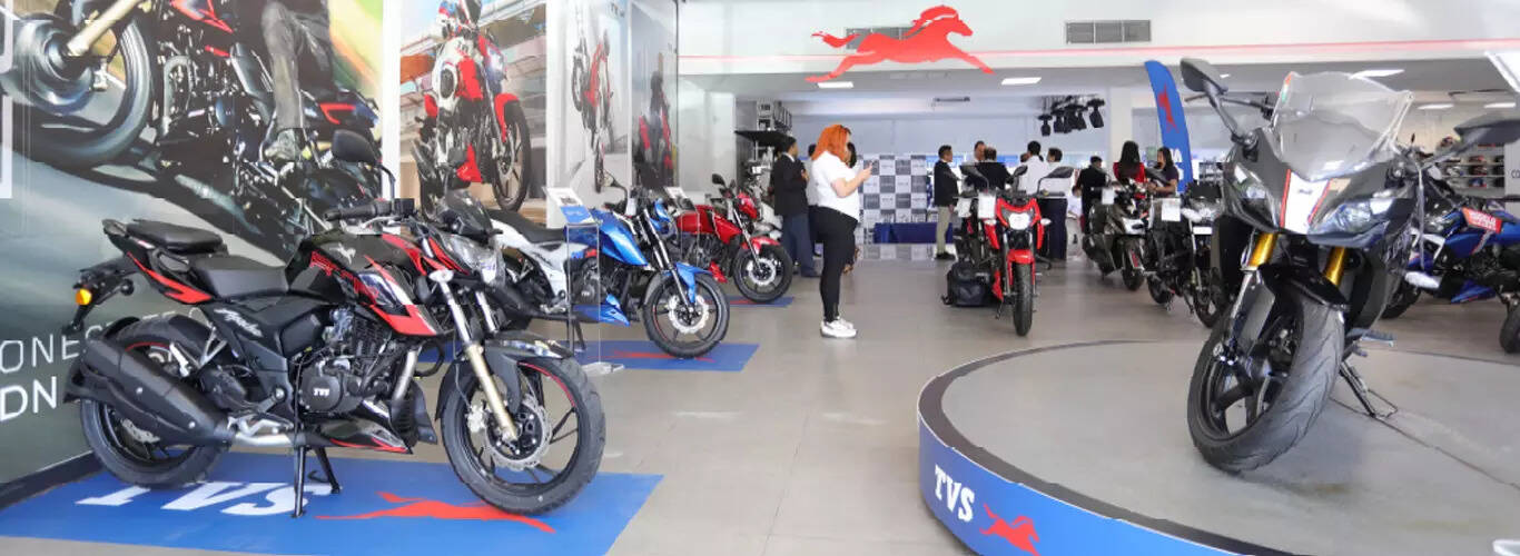 TVS Motor sales rise 4% to 345,848 units in August 2023, ETAuto