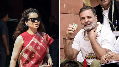 ‘We feel uncomfortable’: Kangana Ranaut calls Rahul Gandhi a ‘tapori’ india news