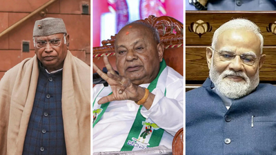 ‘Abusive relationship’: Deve Gowda reacts to Kharge’s ‘loved us, married Modiji’ statement. india news
