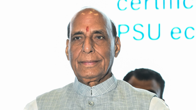 Need for indigenous drone production ecosystem for strategic autonomy: Rajnath india news