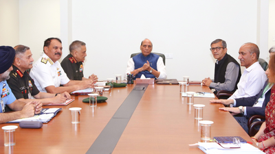 Take lessons from West Asia conflict to improve India’s defense preparedness: Rajnath india news