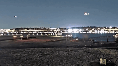 WATCH: Video shows mid-air collision between American Airlines jet and Black Hawk helicopter that kills 67