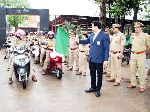 मिशन शक्ति 5.0 के तहत मुजफ्फरनगर में पिंक स्कूटी रैली निकाली गई: महिला सुरक्षा और जागरूकता को बल मिला