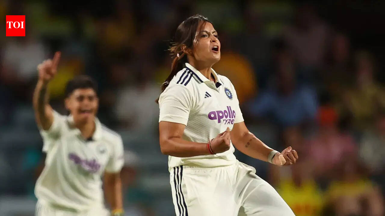 After an impressive debut in the Perth Test, Sayali Satghare is eyeing a place in the India women’s T20 team. cricket news