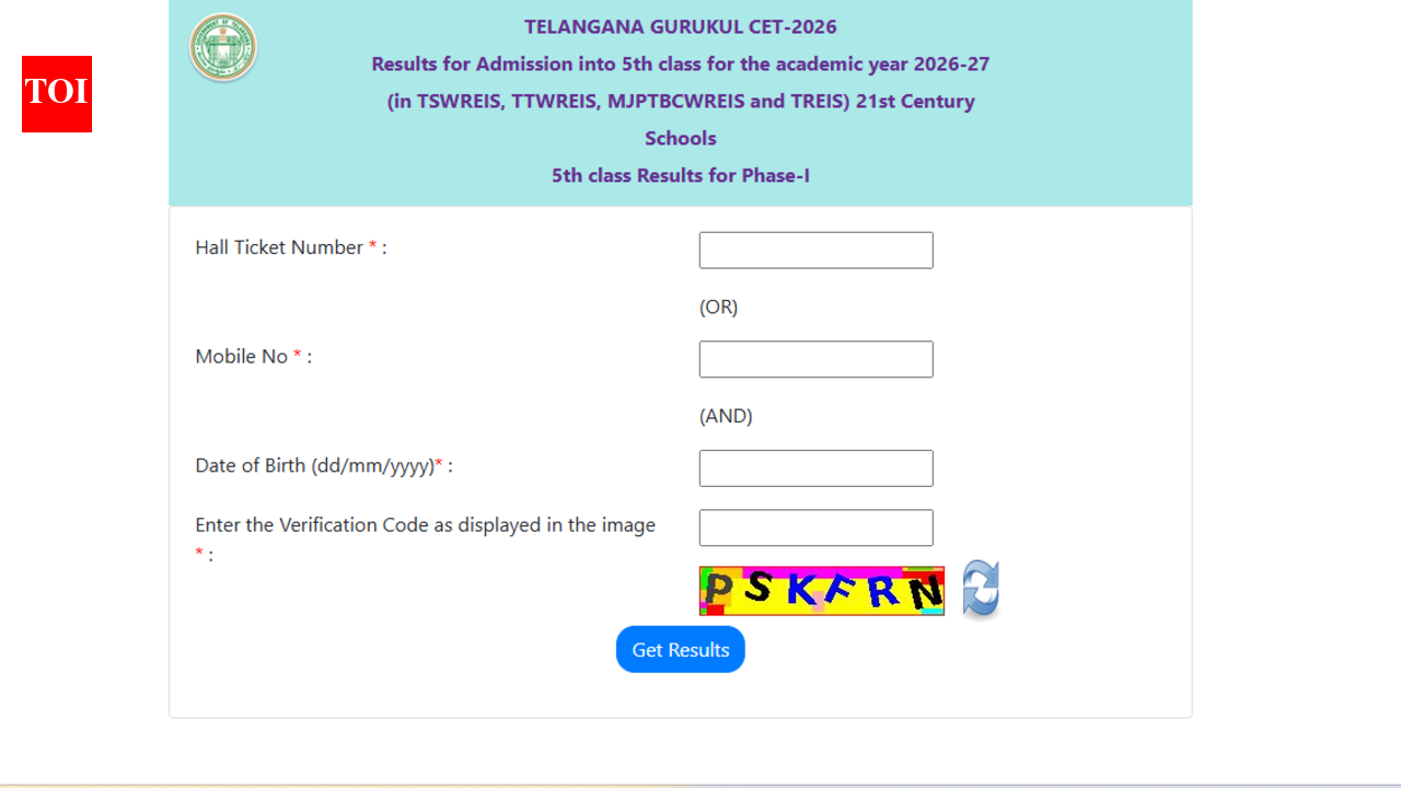 TGCET Result 2026 Declared Today at tgcet.cgg.gov.in: Check Direct Link to Download Gurukul CET Scorecard |