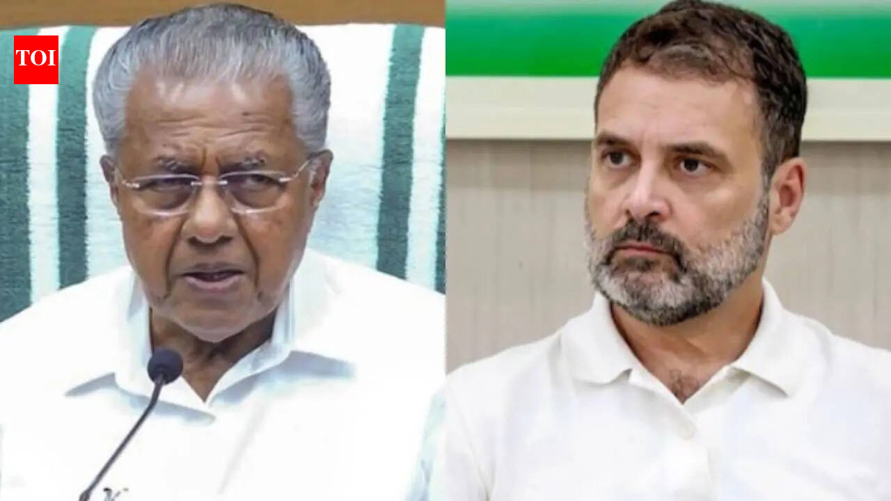 ‘Lack of basic understanding’: Kerala CM Pinarayi Vijayan criticizes Rahul Gandhi, calls Congress ‘B-team’ of BJP | india news