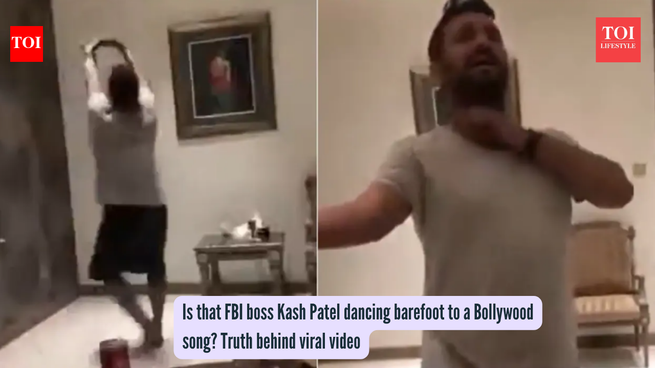 Is that FBI boss Kash Patel dancing barefoot to a Bollywood song? Truth behind viral video