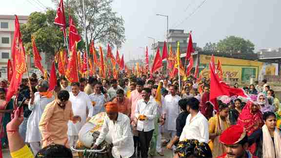 मीरापुर में विश्व प्रसिद्ध शीतला माता बाबारेवाली मेले का भव्य शुभारंभ, हजारों श्रद्धालुओं की ध्वज यात्रा से गूंजा पूरा मुजफ्फरनगर क्षेत्र।