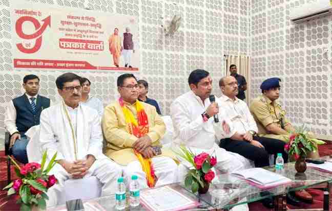 यूपी सरकार के 9 साल पूरे: मंत्री सोमेंद्र तोमर बोले- अराजकता से विकास तक पहुंचा उत्तर प्रदेश, कानून-व्यवस्था बनी इसकी पहचान