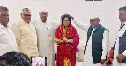 मुजफ्फरनगर में श्वेता कौशिक का भव्य अभिनंदन समारोह: भाजपा जिला उपाध्यक्ष बनने पर ब्राह्मण समाज ने दी बधाई