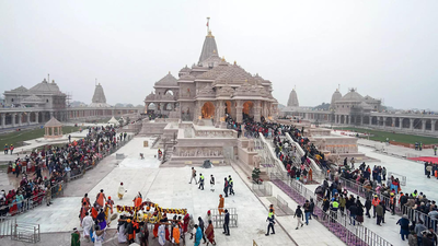 Preparations begin for flag hoisting at 6 sub-temples in the Ram Janmabhoomi complex. india news