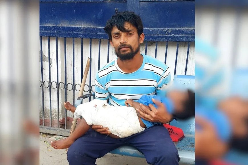 मोबाइल देखते हुए भट्ठा मालिक चला रहा था कार… 3 साल की बच्ची कुचली, दोनों पैर टूटे