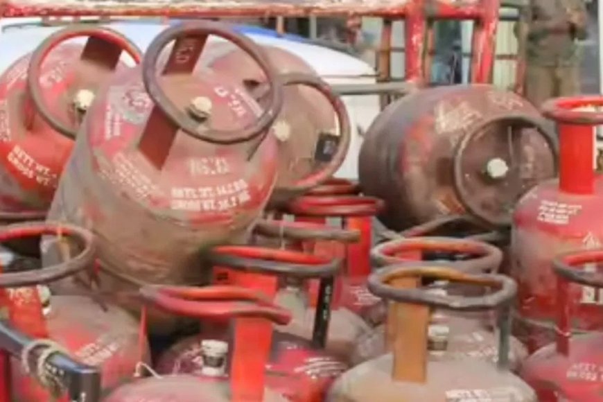 लखनऊ में गैस की कालाबाजारी का भंडाफोड़, सपा नेता सोनू कन्नौजिया के रिसॉर्ट से मिले 88 सिलेंडर