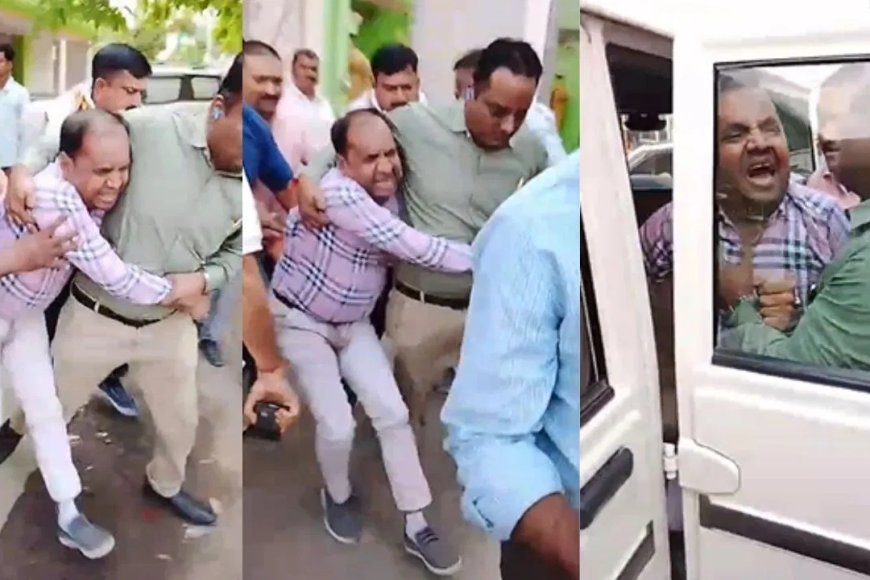 सीएमओ कार्यालय में भ्रष्टाचार का खुलासा, प्रोजेक्ट मैनेजर दो लाख रुपये लेते रंगे हाथ पकड़ा गया