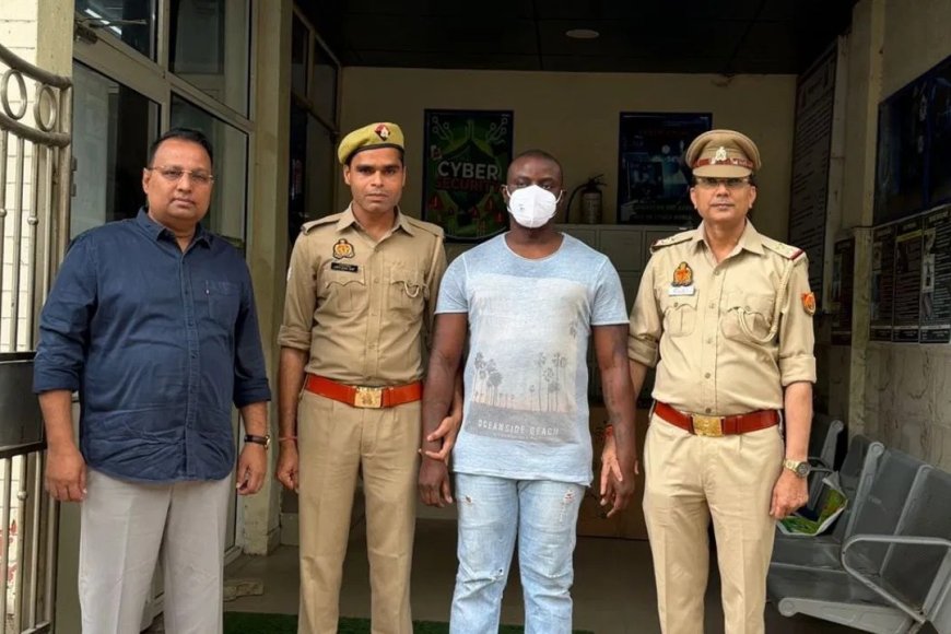 नोएडा में अंतरराष्ट्रीय साइबर ठग गिरफ्तार, शादी का झांसा देकर महिलाओं से की करोड़ों की ठगी