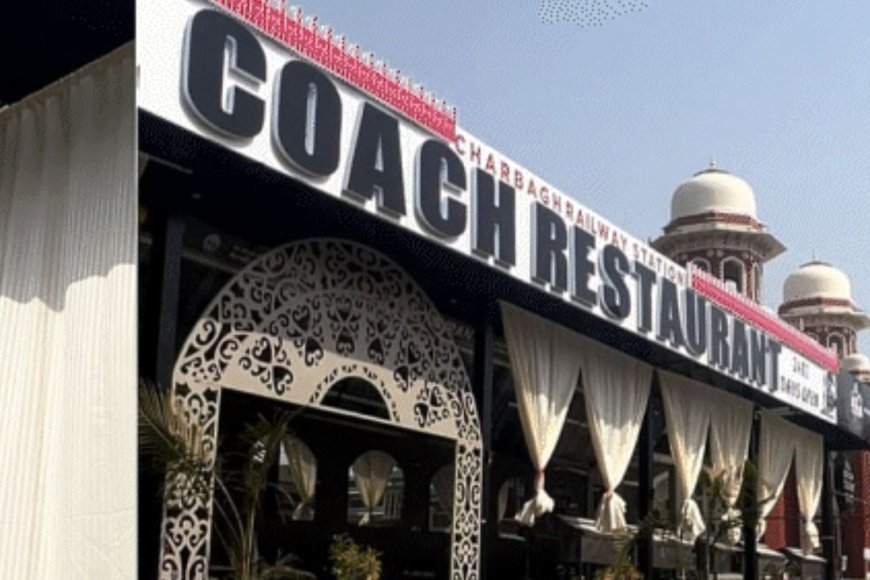 लखनऊ के चारबाग में रेल कोच रेस्टोरेंट में गैस संकट, कोयला भट्टी पर चल रहा काम.