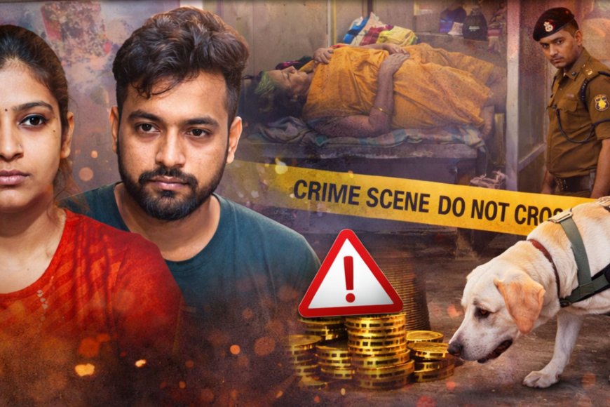 लखनऊ हत्याकांड: बहू ने प्रेमी के साथ मिलकर की सास की हत्या, सीसीटीवी बंद कर रची साजिश, खोजी कुत्ते से खुला राज