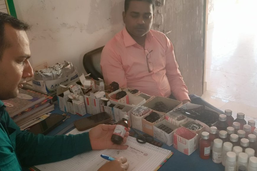 अमेठी में स्वास्थ्य मेले का निरीक्षण: CMO ने जांची व्यवस्थाएं, लापरवाही पर सख्त चेतावनी