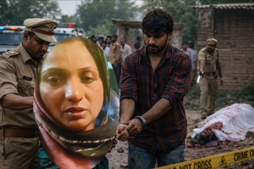 प्रतापगढ़ में हत्या का खुलासा, महिला ने भाई के साथ मिलकर रची थी साजिश