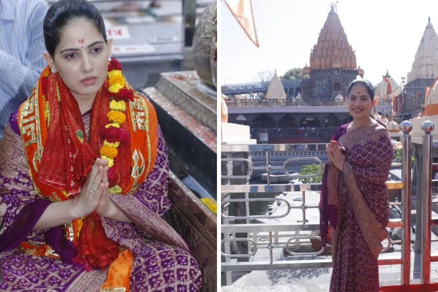 जया किशोरी ने किए बाबा महाकाल के दर्शन, बोलीं- ‘बार-बार यहां आने का मन करता है’