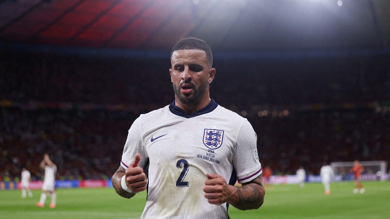 England right-back Kyle Walker retires 4 games short of playing 100 international matches