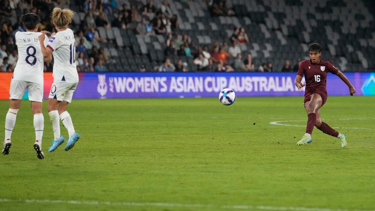 Women’s Asia Cup 2026, IND vs TPE: Manisha Kalyan’s brilliant free-kick breathes life into Indian football