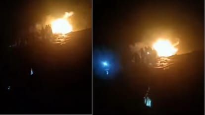 उत्तरकाशी: फीटाड़ी गांव में दो लकड़ी के भवनों में लगी आग, अन्य घरों को भी खतरा