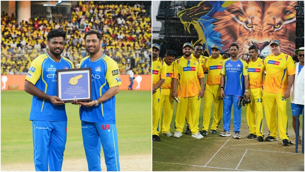 IPL 2026: MS Dhoni headlines CSK reunion, honors Sanju Samson, Shivam Dubey