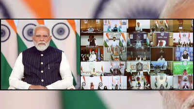 Coordination, spirit of Team India: What was discussed in the important meeting of PM Modi-Chief Ministers amid Iran war. india news