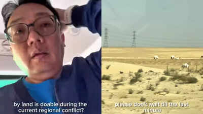 Qatar News: Travel influencer drives from Doha desert to Riyadh, viral video shows escape route amid Iran vs US-Israel war