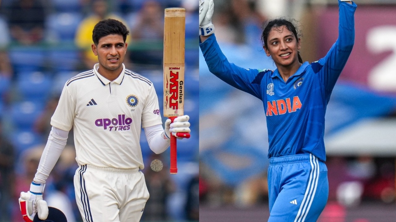 Naman Awards 2026: BCCI awards Cricketer of the Year award to Shubman Gill and Smriti Mandhana
