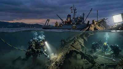 The Pentagon sent special divers to find 250 Americans lost on the ‘Hell Ship’ in the Philippine Sea in 1944. world News