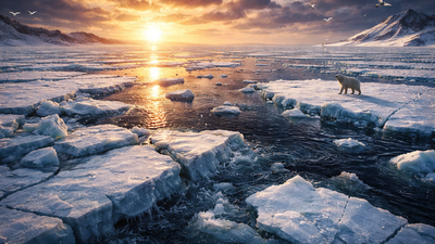 Arctic sea ice: Arctic sea ice heading toward one of lowest winter peaks on record: report