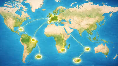 Which country in the world has 12 time zones despite not being the largest in size? world News