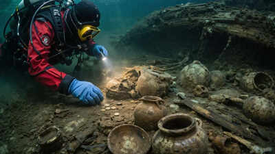 1,000 Roman objects were found in a lake in Switzerland, and they are almost perfectly preserved. world News