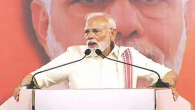 ‘DMK, Congress are upset to see ordinary women coming forward’: PM Modi at Coimbatore rally. india news
