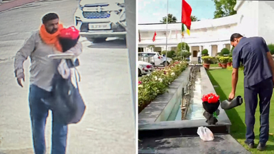 Delhi Assembly security scare: Masked men place bouquet inside Speaker’s car – what we know so far india news