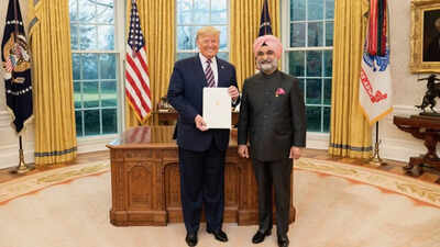 ‘Experienced diplomat’: Trump congratulates former US envoy Taranjit Sandhu on appointment as Delhi LG india news