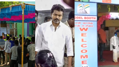 Tamil Nadu Elections: Star-studded voting day, Vijay appeals to Election Commission, Robot welcomes voters – Major developments. india news