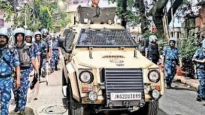 Bengal becomes fort for second phase of voting: 2.3 lakh CAPFs and 38,297 state police personnel deployed. india news
