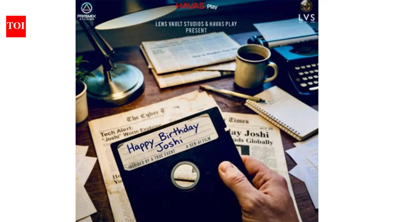 Ajay Devgan’s AI short film ‘Happy Birthday Joshi’ blends technology with emotions.