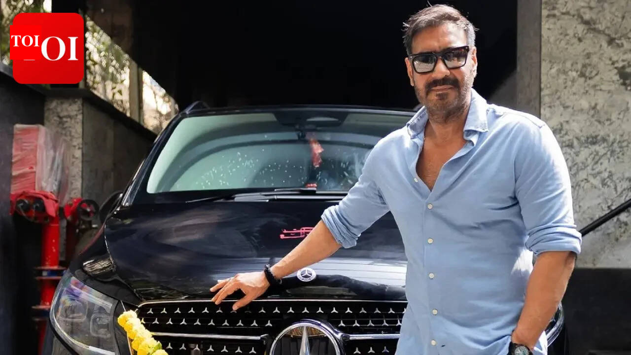 Ajay Devgan gifts himself a luxurious new car on his 57th birthday; Take a look at his luxury car collection. hindi movie news