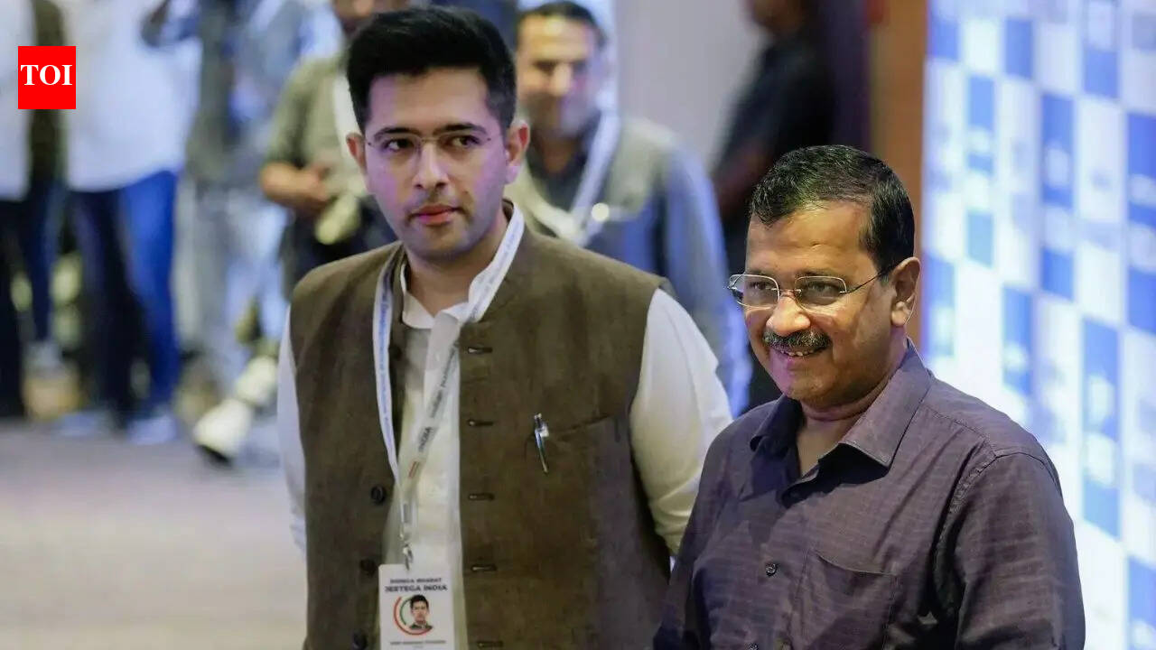 ‘Went to London during Arvind Kejriwal’s arrest’: AAP MP Raghav Chadha not seen at major party events recently Delhi News