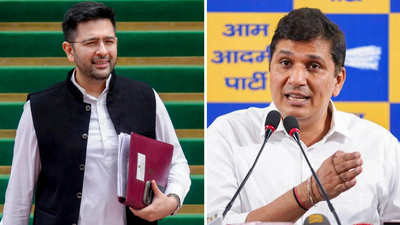 Soft PR, ‘Samosa’ swipe: How Arvind Kejriwal’s ‘cops’ justified Raghav Chadha’s ‘demotion’ in Rajya Sabha. india news