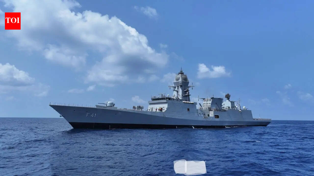 Rajnath Singh launches stealth frigate INS Taragiri, enhances Navy’s combat capability