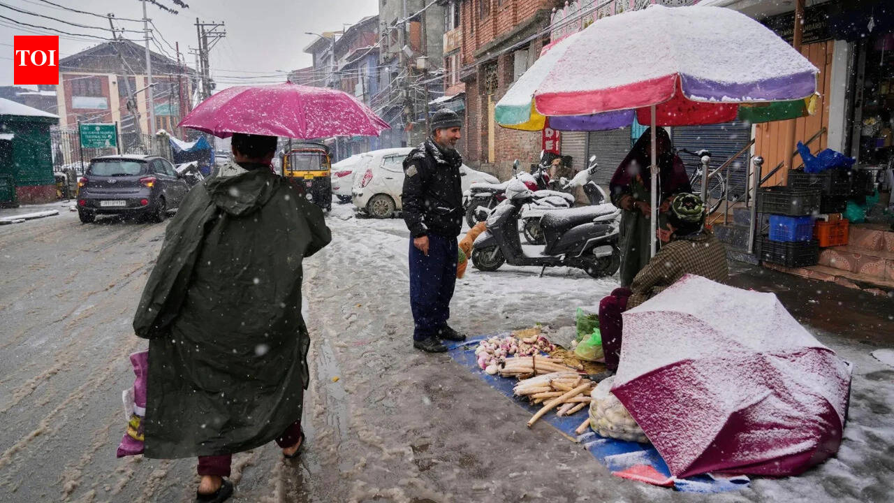 Meteorological Department has predicted heavy rain in plains of Kashmir, snowfall in high altitude areas India News