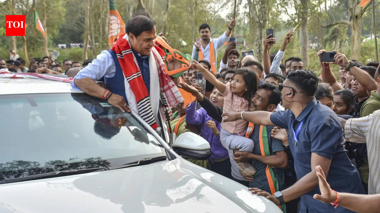 CM held rally in Nazira, hinted at 63 new seats under women quota. guwahati news