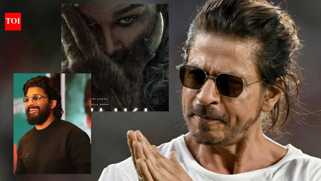 Shah Rukh Khan praises Allu Arjun’s look in ‘Raaka’ on birthday wish, calls him ‘amazing’, netizens react |