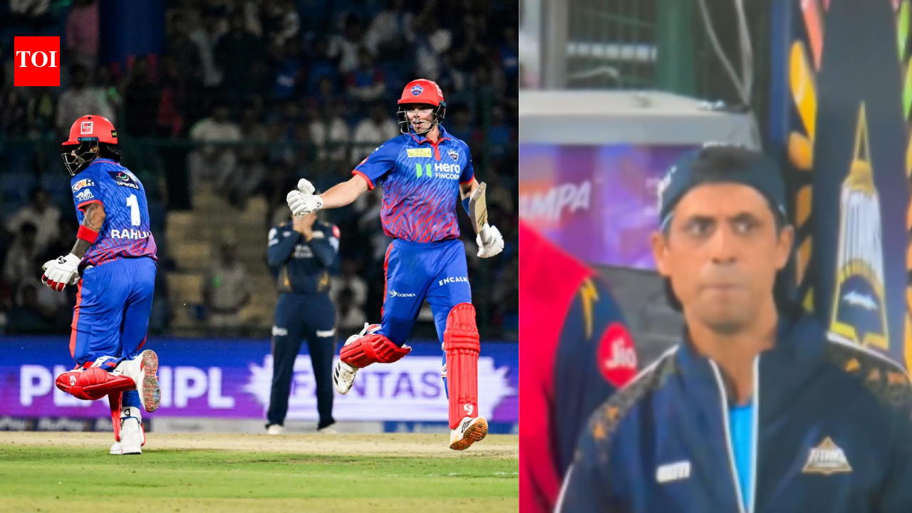 Watch: 5 runs scored on one ball! Nehra angry with Gill’s expensive overthrow. cricket news