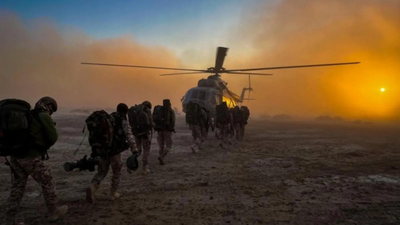 Army contingent leaves for Egypt for joint special forces exercise. india news